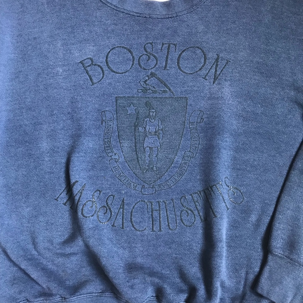 Vintage Boston Massachusetts Sweatshirt L
